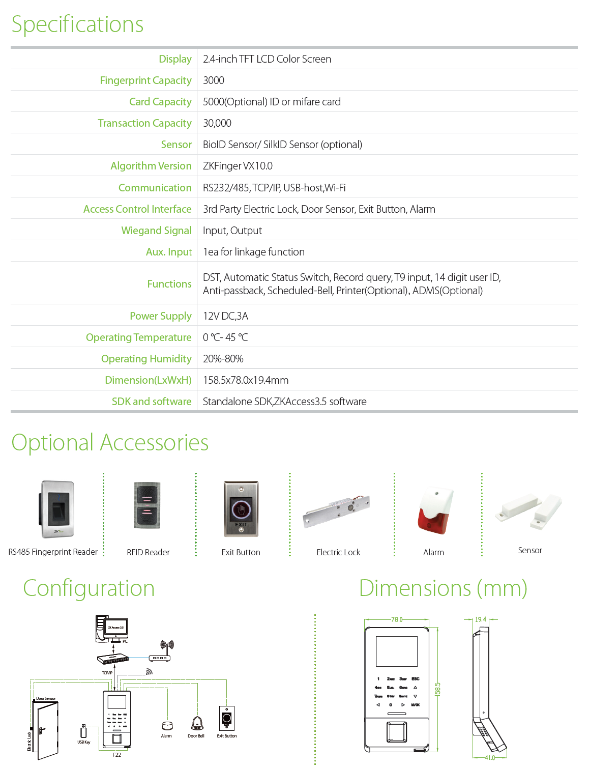 Fingerprint time attendance systems